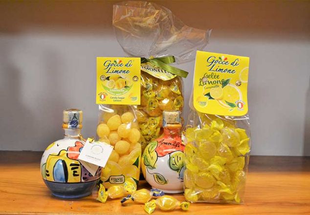 Caramelle dure al gusto di limone